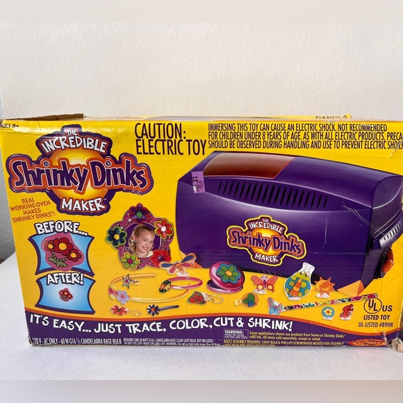 Vintage Toys Vintage Shrinky Dinks Maker Oven Poshmark